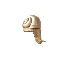 Shelf Snail - White