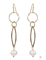 Amore Earring - Pearl Drop