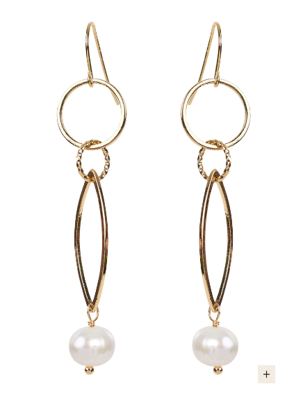 Amore Earring - Pearl Drop