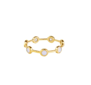 Santorini Circle Band Ring - Gold