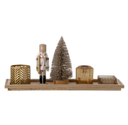 Sanga Christmas Tray with Votives