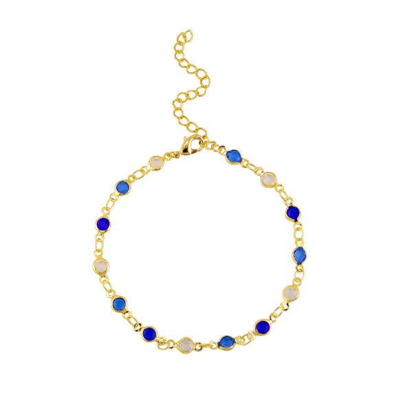Gold Shady Blues Bracelet