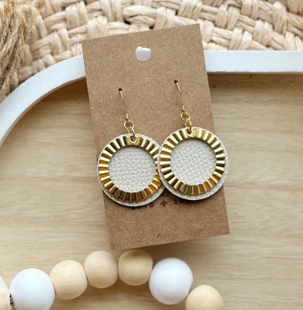 Dex Drop Earrings - Natural