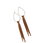 Rebel Fringe Earrings - Fawn