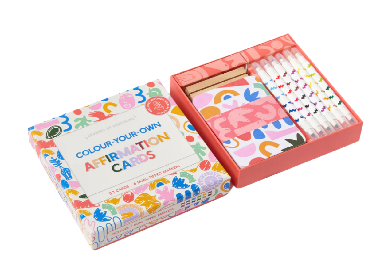 Colour Your Own Affirmation Cards