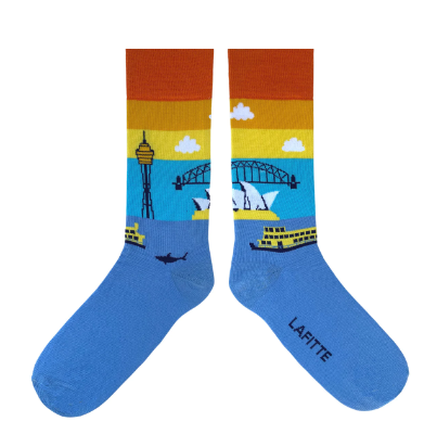 LAFITTE Socks - Iconic Sydney (W8-12, M6-11)