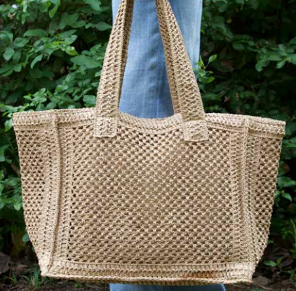 Giselle Woven Bag - Natural