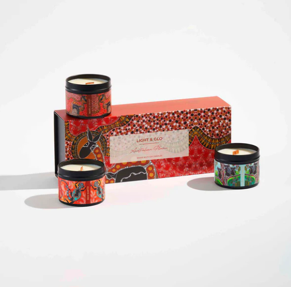 Travel Candle Trio Set - Soul Australiana - Australian Plains