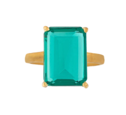 Apatite Glass Ring
