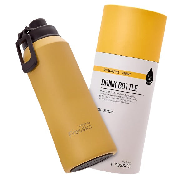 Core Drink Bottle 1L - Canary
