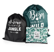 Set of 3 Travel Bags - Jungle