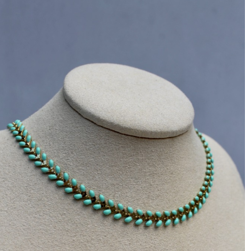 Chevron Chain Necklace