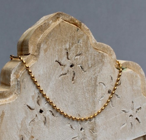 Oval Ball Chain Necklace