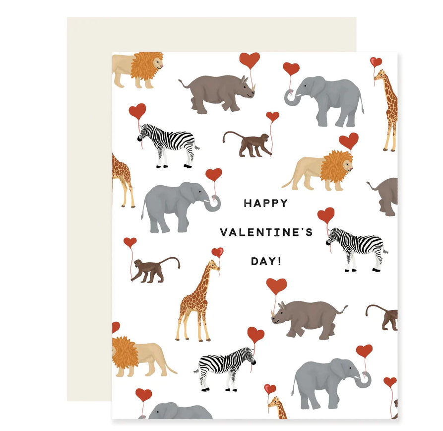 Valentine Safari Card