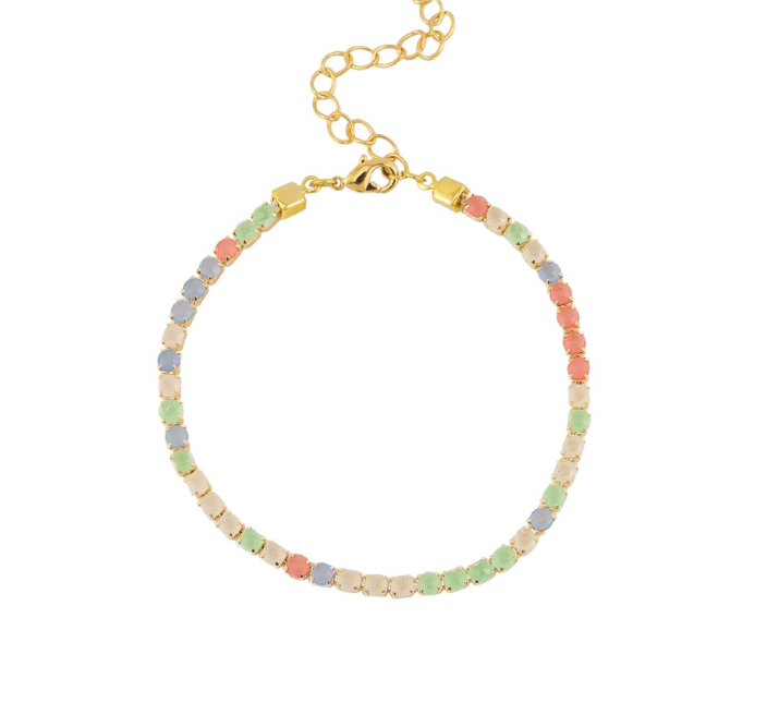 Pastel Crystal Bracelet