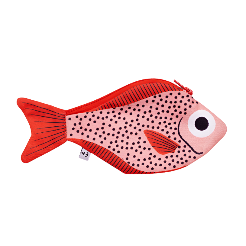 Sweeper Fish Purse - Pink