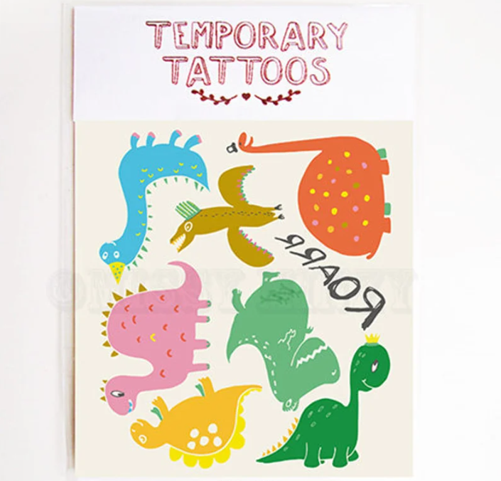 Temporary Tattoos - Dinosaur