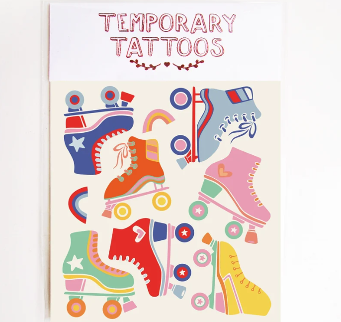 Temporary Tattoos - Roller Skates