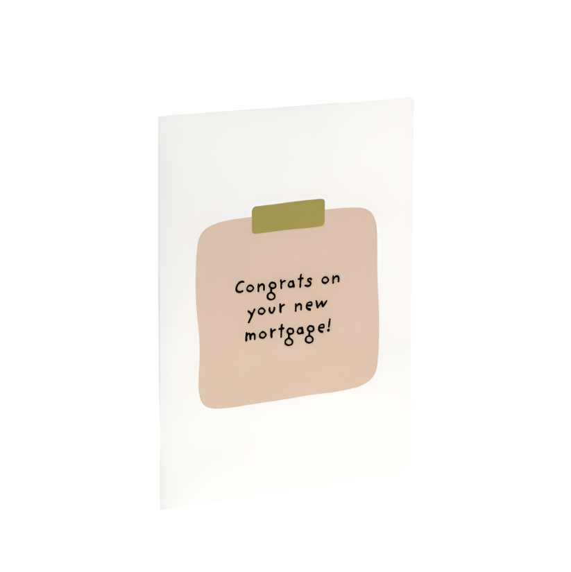 Congrats On Your New Mortgage Card
