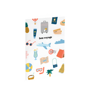 Colourful Bon Voyage Card