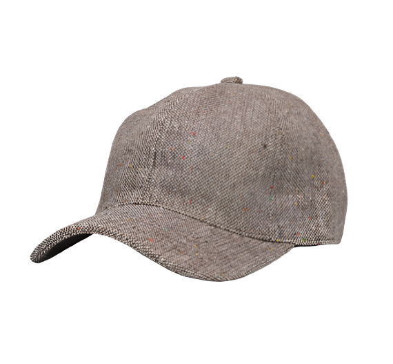 Curated Basics Cap - Speckled Wool Brown