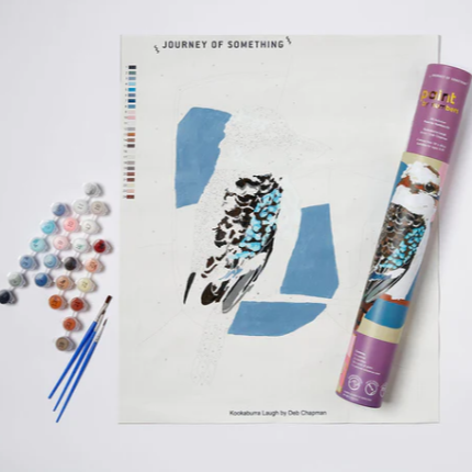Paint By Numbers - Kookaburra Laugh