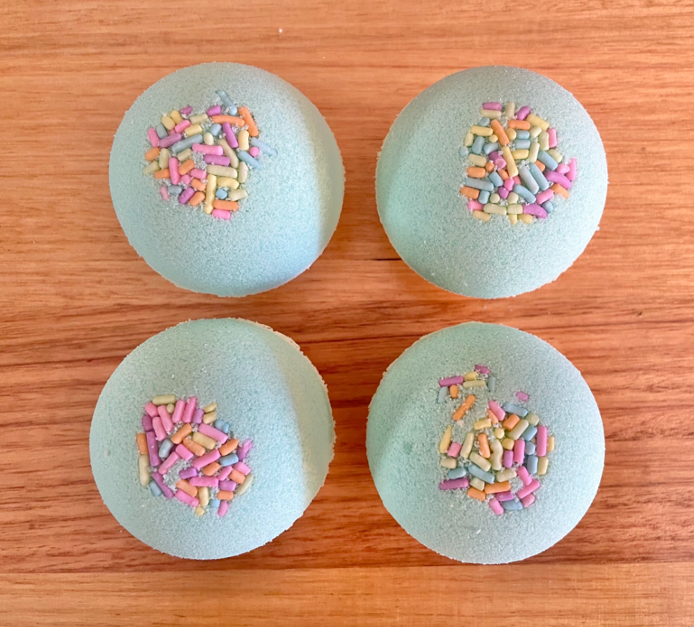Goat Milk Bath Bomb - Electric Lemonade