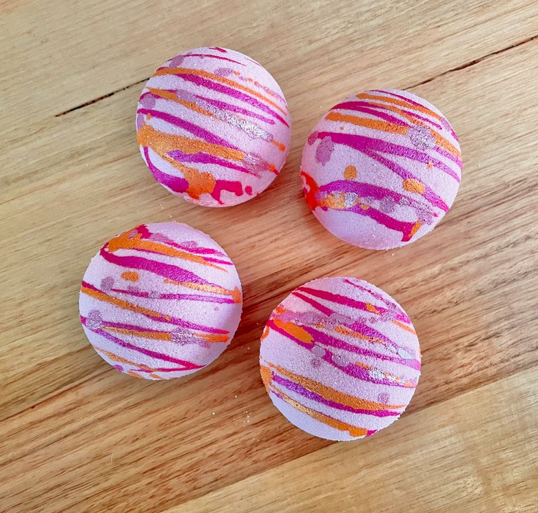 Goat Milk Bath Bomb - Peach