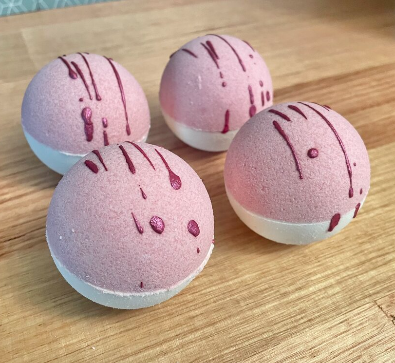 Goat Milk Bath Bomb - Lychee Red Tea