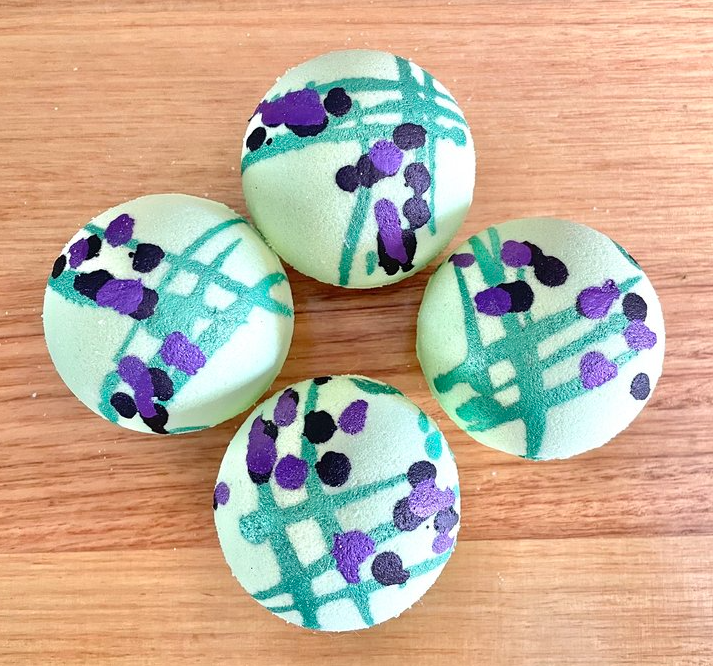 Goat Milk Bath Bomb - Blackberry Sage