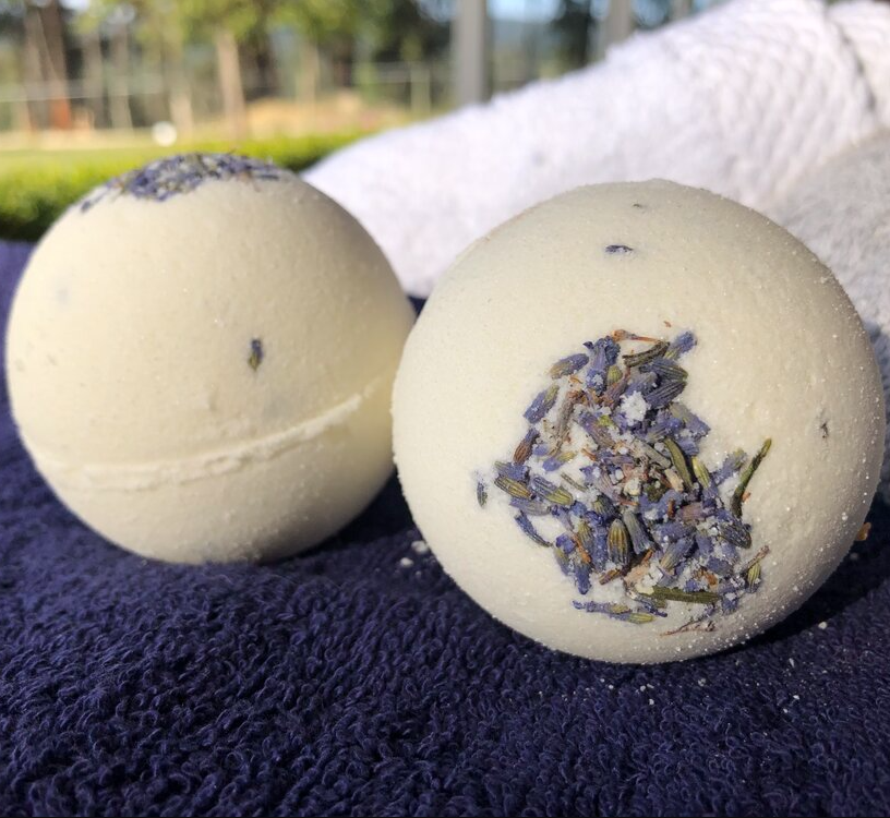 Goat Milk Bath Bomb - Lavender