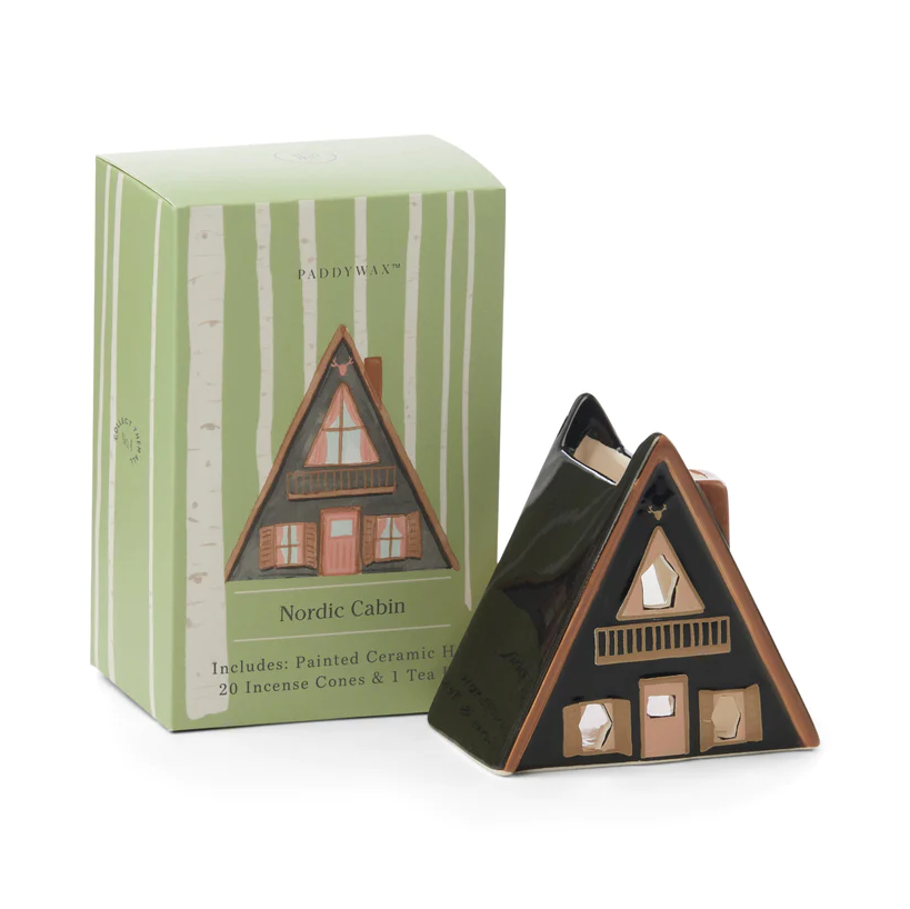 Incense & Tea Light Holder - Nordic Cabin
