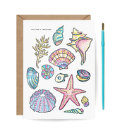 Paint With Water Treasure Card