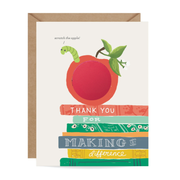 Scratch-Off Bookworm Card