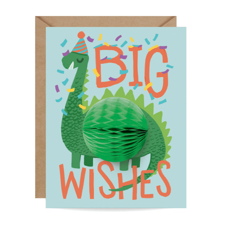 Pop-Up Dinosaur Card
