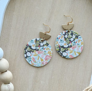 Dune Drop Earrings - Patchwork