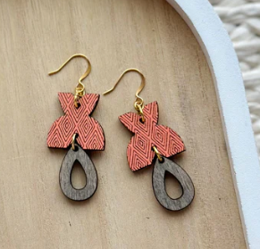 Jho Drop Earrings - St Helen's Sunrise