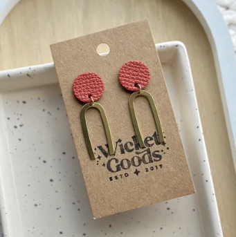 Kholma Stud Earrings - Candied Yam