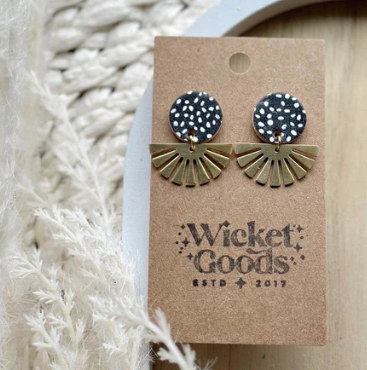 Thunderbird Stud Earrings - Speckles