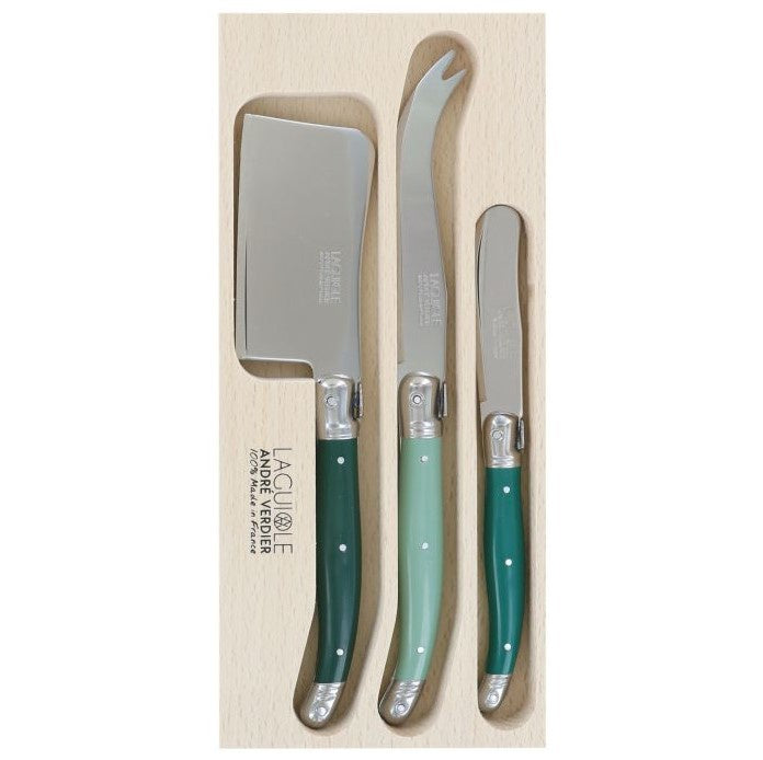 Debutant Cheese Knife Set of 3 - Forest