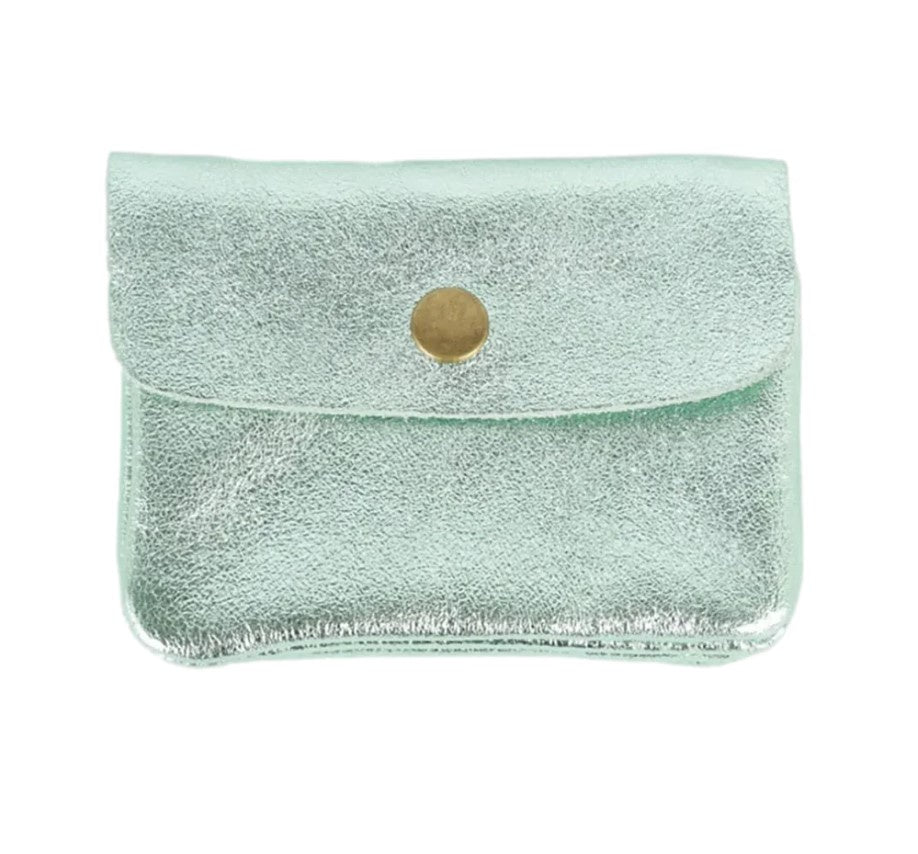 Coin Purse - Metallic Mint