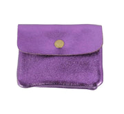 Coin Purse - Metallic Purple