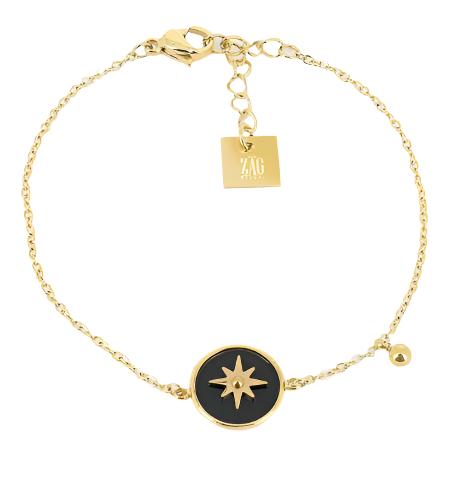 Zag Bracelet - Sun, Dark Grey