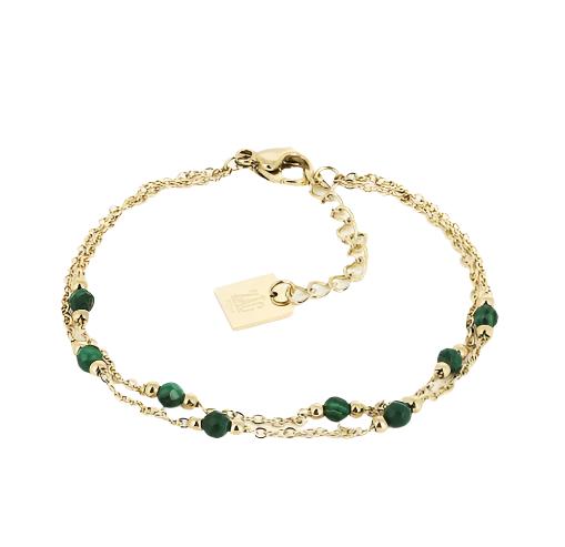 Zag Bracelet - Falls, Malachite