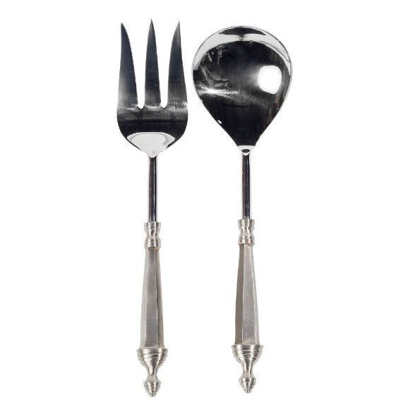 Salad Servers With French Handle