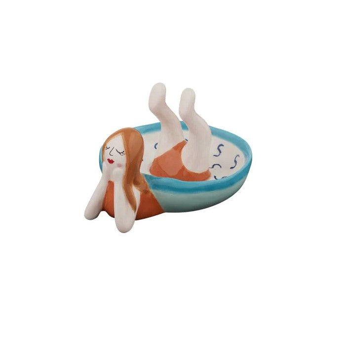 Byron Ceramic Bather Trinket Bowl