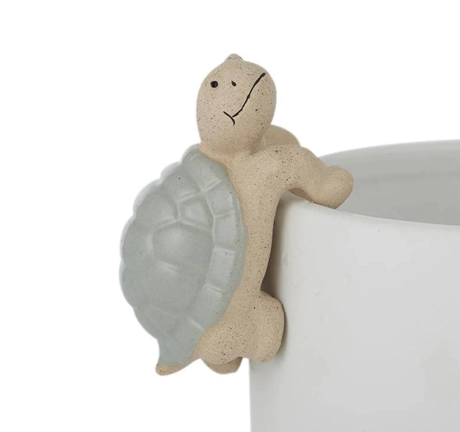 Tom Turtle Ceramic Pot Hanger