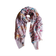 Pure Wool Winter Scarf AI3401PINK