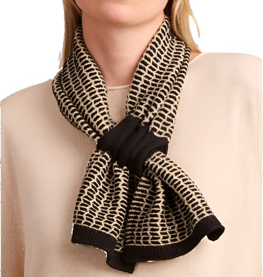 Luna Piccola Scarf - Black Aurora