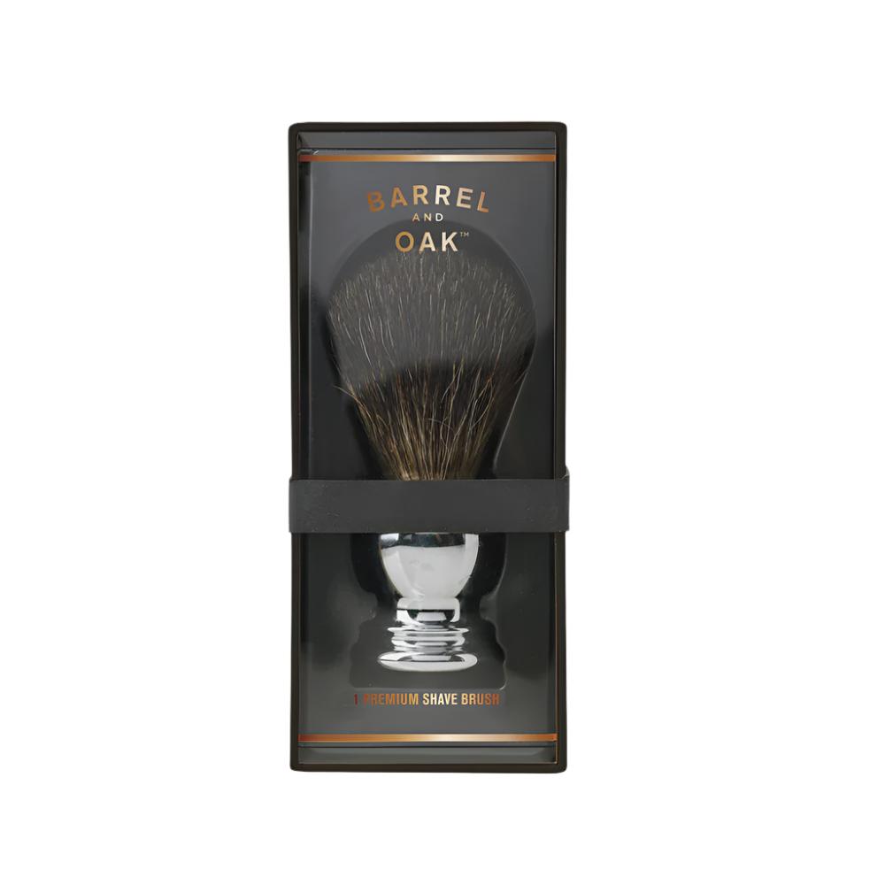 Premium Shave Brush with Chrome Handle